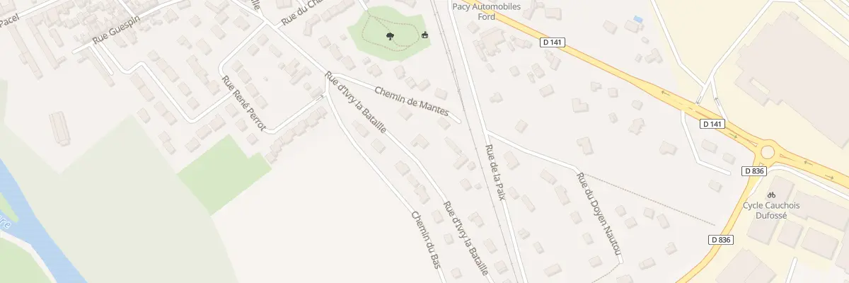 Plan du 11 Rue d’Ivry la Bataille à Pacy-sur-Eure