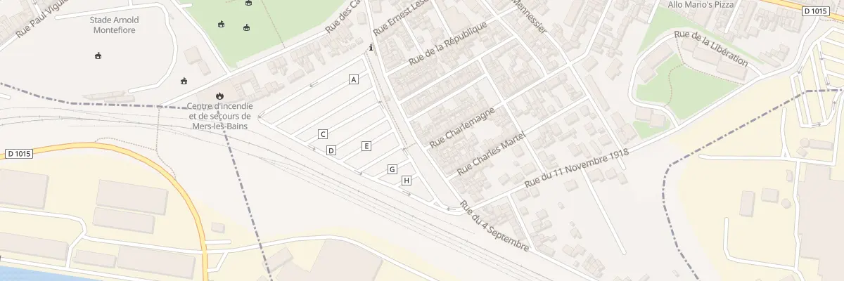 Plan du 45 Rue du 4 Septembre à Mers-les-Bains