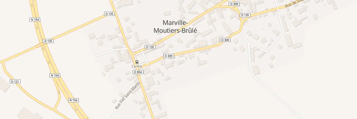 Plan du 10B Rue de St Pierre à Marville-Moutiers-Brûlé