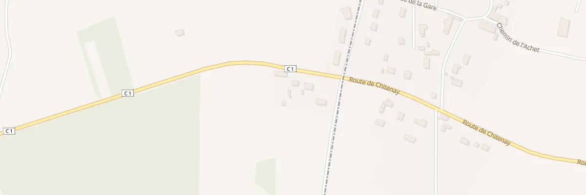 Plan du 32 Rte de Cormeray à Chitenay