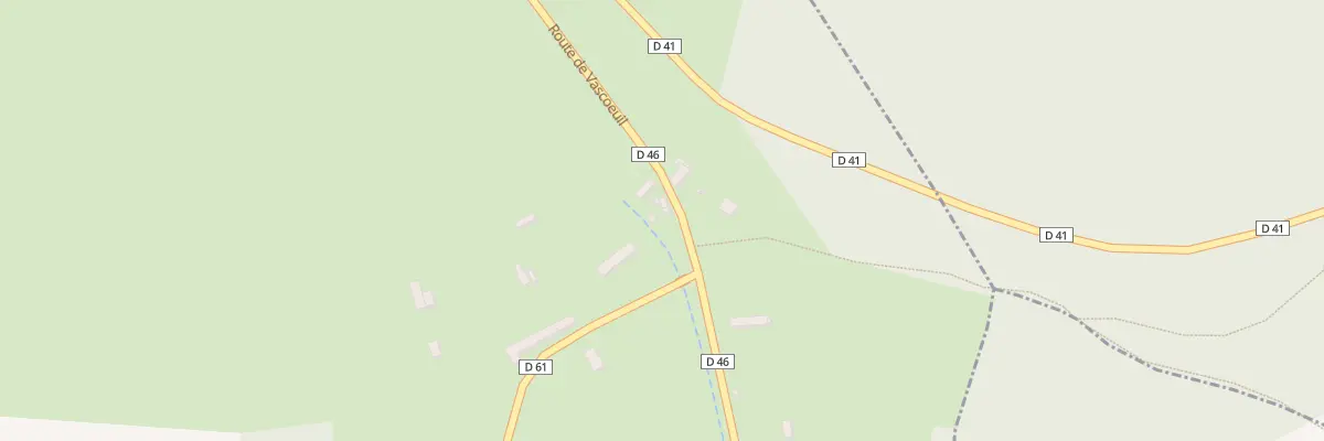 Plan du 294 Rte de Vascoeuil à Héronchelles