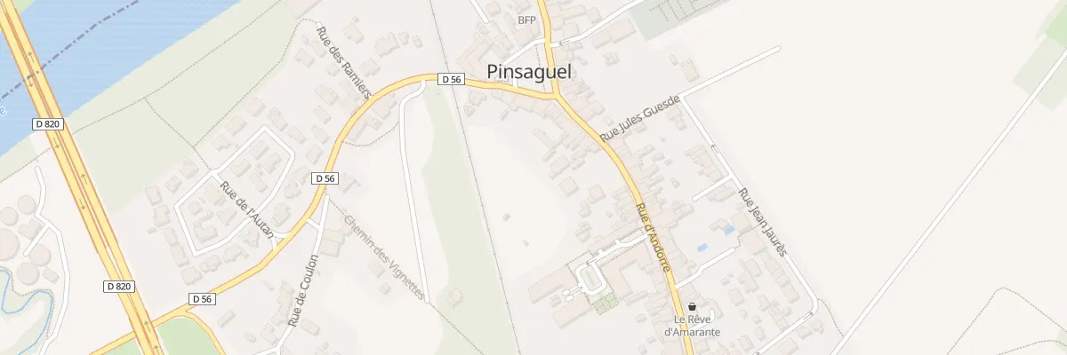 Plan du 14 Rue d’Andorre à Pinsaguel
