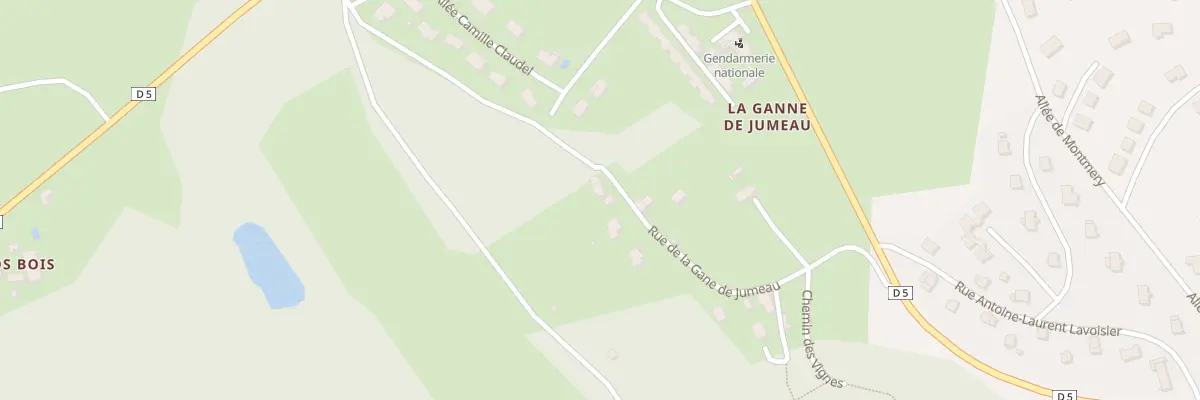 Plan du 19 Rue de la Gane de Jumeau à Ambazac