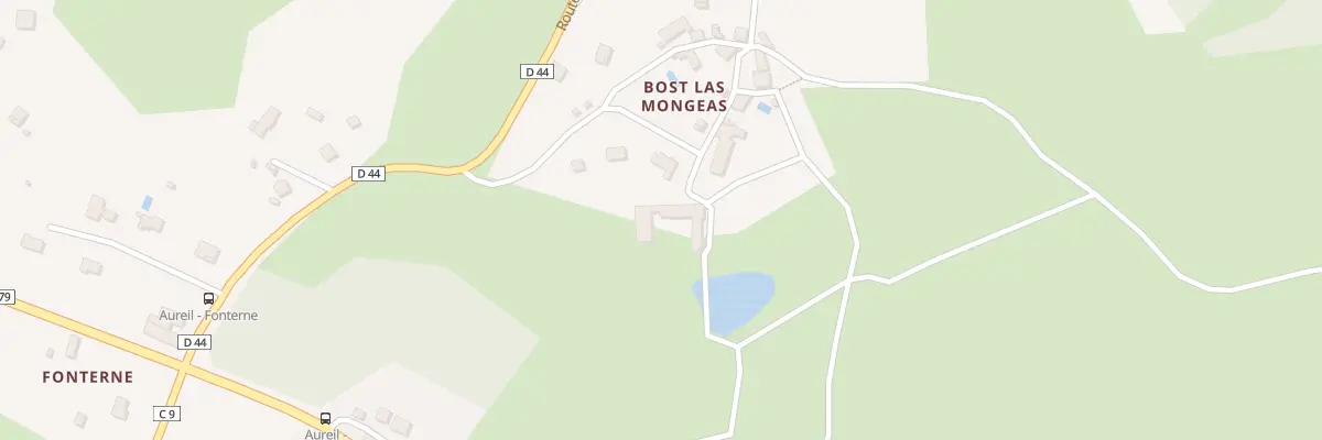 Plan du 10 Imp du Monastère à Aureil