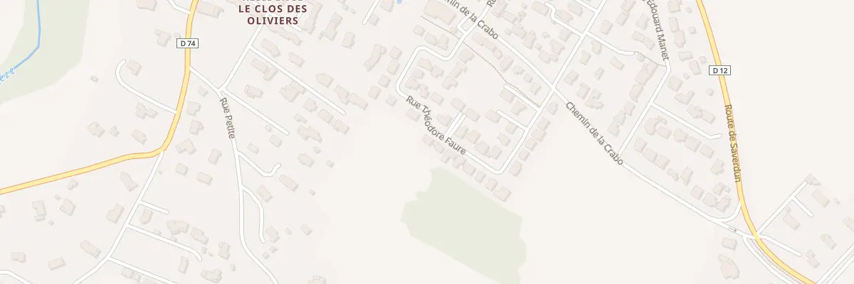 Plan du 20 Rue Théodore Faure à Lagardelle-sur-Lèze