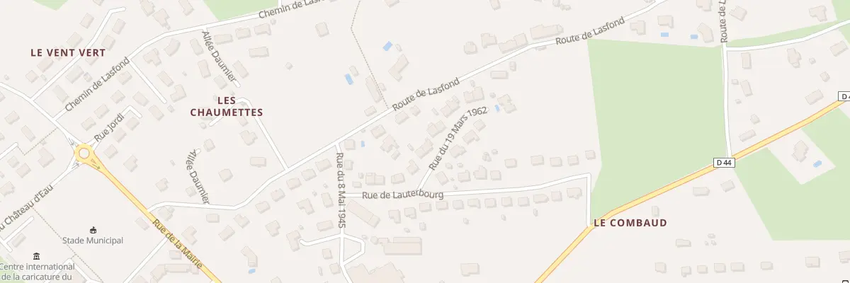 Plan du 3 Rue du Dix Neuf Mars 1962 à Saint-Just-le-Martel