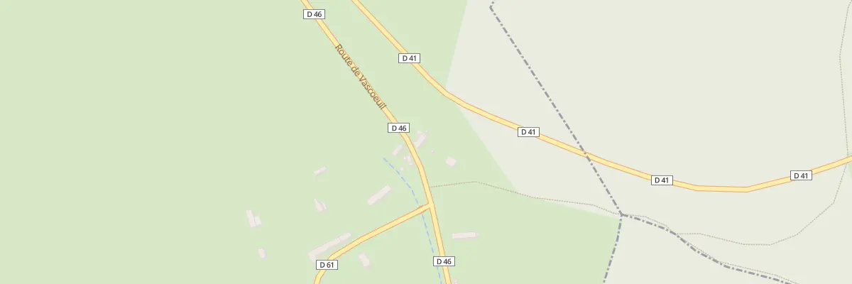 Plan du 265 Rte de Vascoeuil à Héronchelles