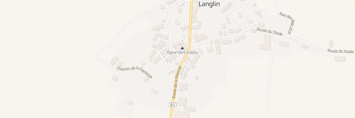 Plan du 26 Rue de l’Église à La Châtre-Langlin