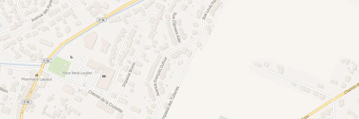 Plan du 21 Rue François Dufour à Pins-Justaret