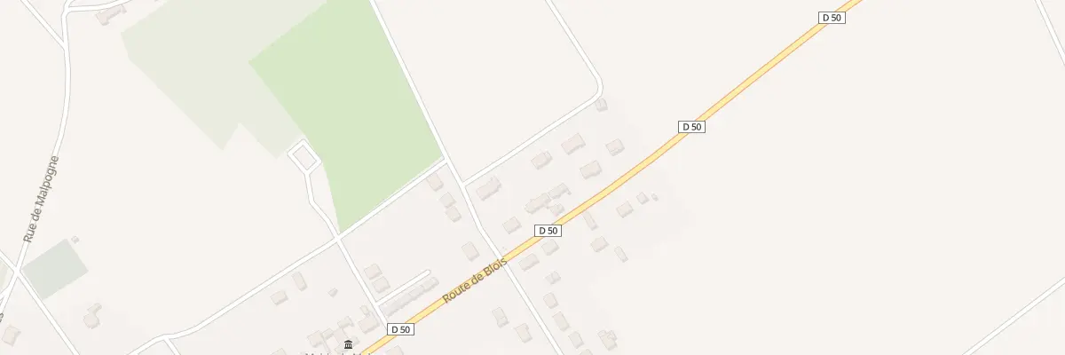 Plan du 2 Rue de l’Ancien Moulin à Mulsans