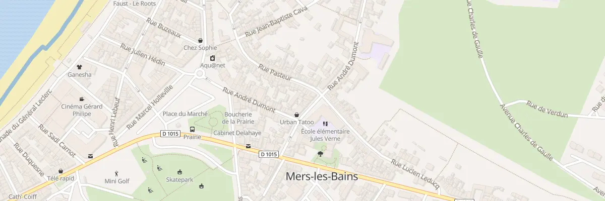 Plan du 55 Rue André Dumont à Mers-les-Bains