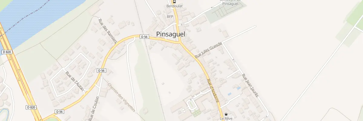 Plan du 12 Rue d’Andorre à Pinsaguel
