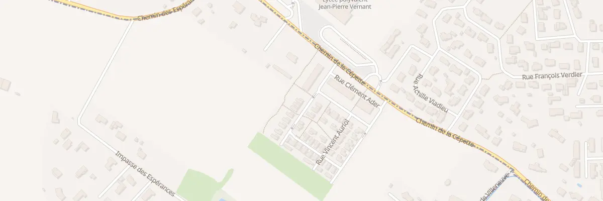 Plan du 2 Rue Simone Veil à Villate