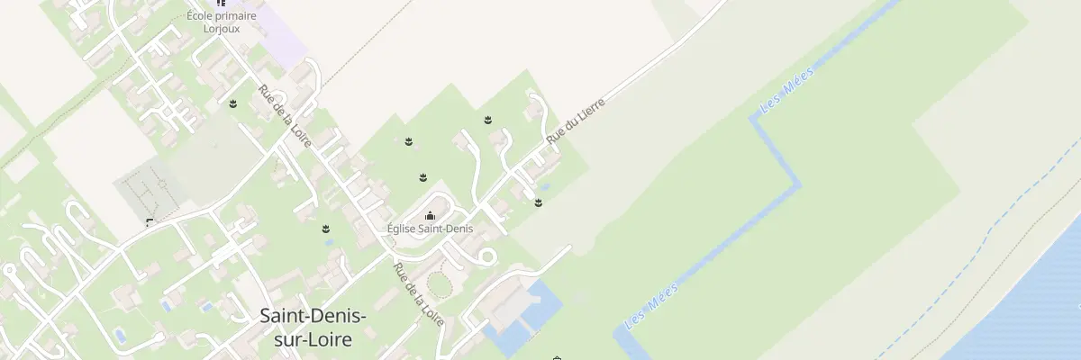 Plan du 11 Rue du Lierre à Saint-Denis-sur-Loire