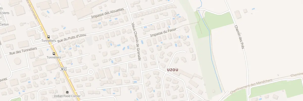 Plan du 4 Imp des Bisets à Blagnac