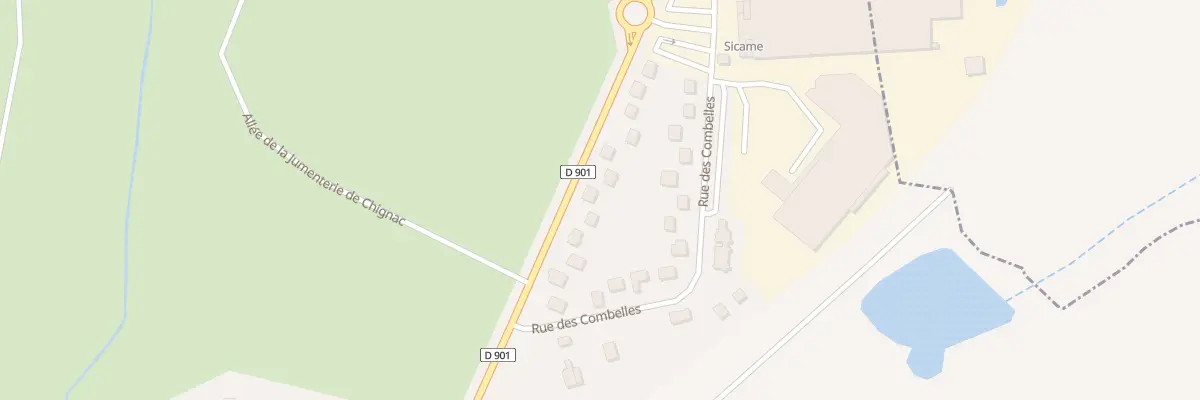 Plan du 5577 Av Basile Lachaud à Arnac-Pompadour
