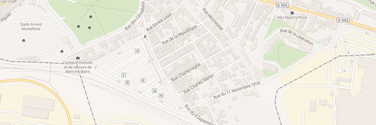 Plan du 50 Rue Charlemagne à Mers-les-Bains
