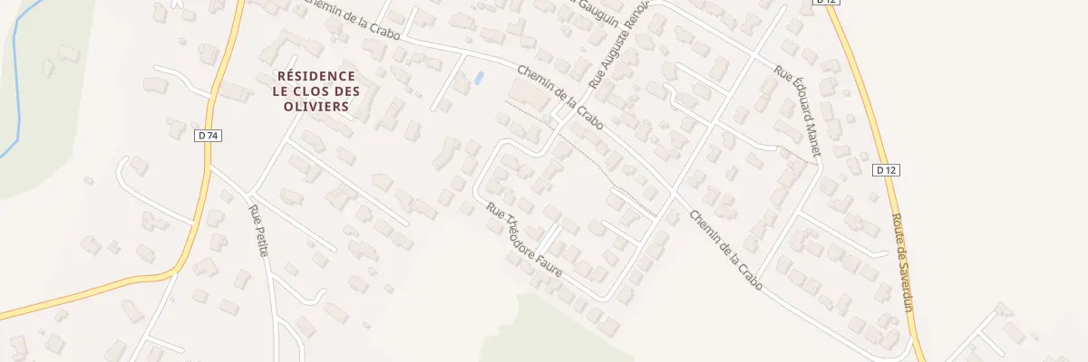 Plan du 5 Rue Théodore Faure à Lagardelle-sur-Lèze
