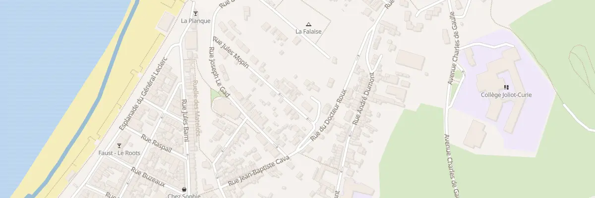 Plan du 3 Rue Jules Mopin à Mers-les-Bains