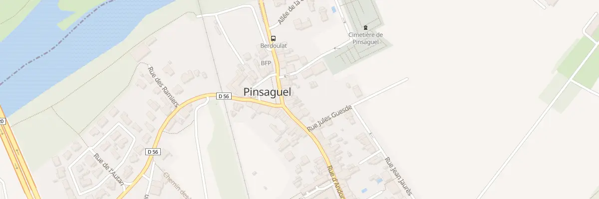 Plan du 25 Rue d’Andorre à Pinsaguel
