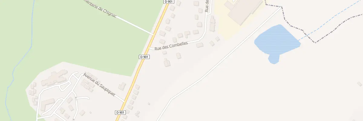 Plan du 2B Rue des Combelles à Arnac-Pompadour