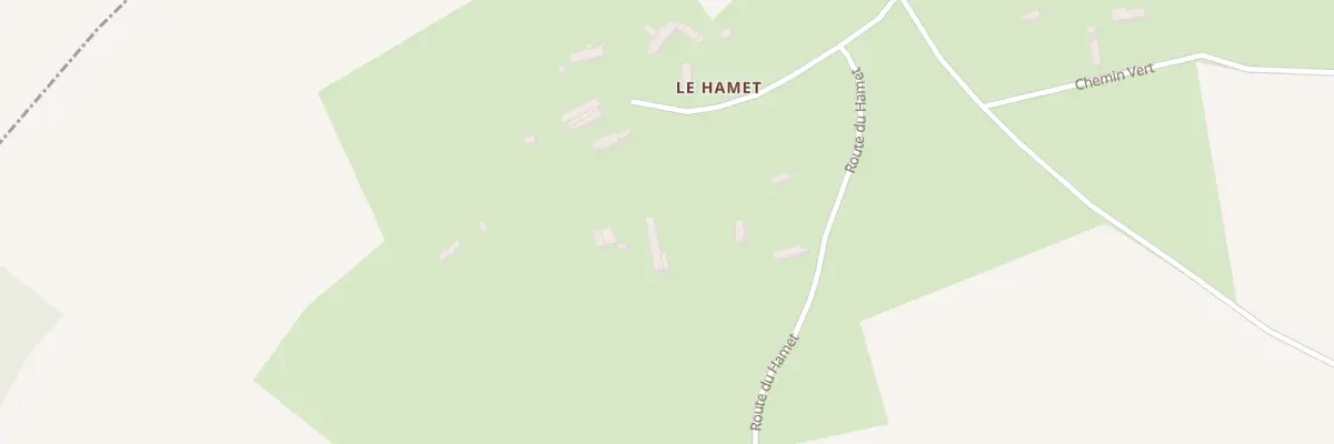 Plan du 159 Imp du Hamet à Sainte-Geneviève