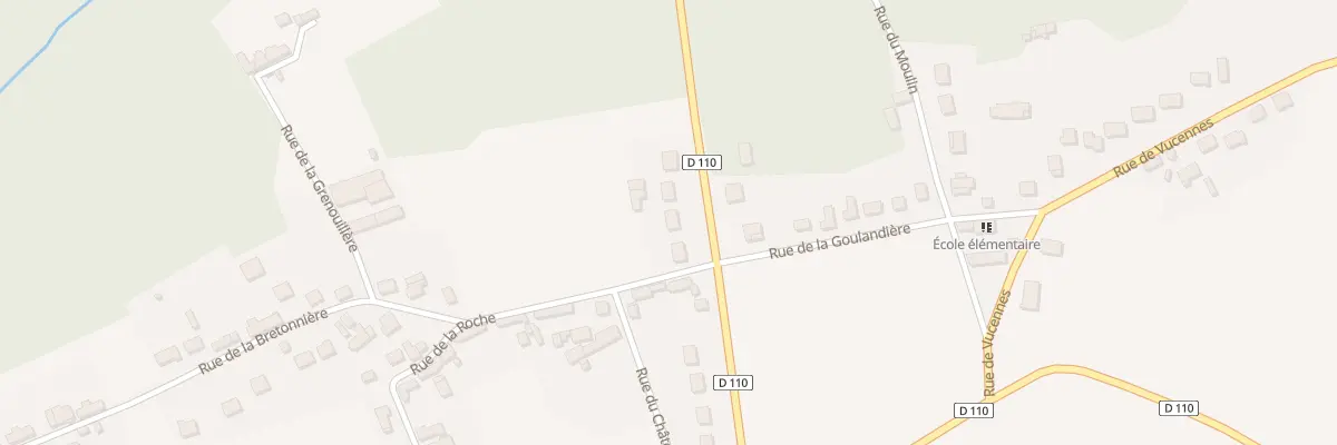 Plan du 9 Rue du Château à Moléans