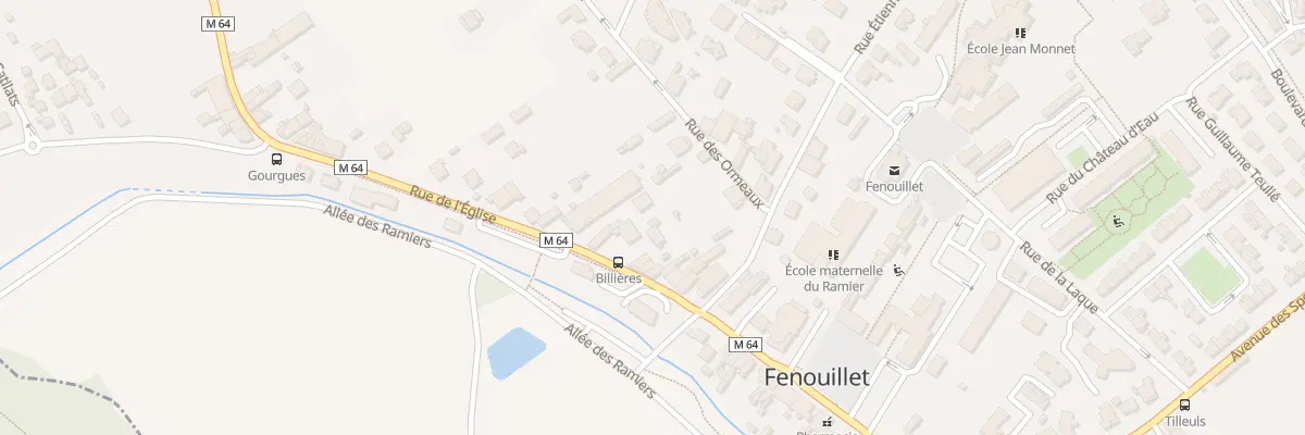 Plan du 14 Rue de l’Église à Fenouillet