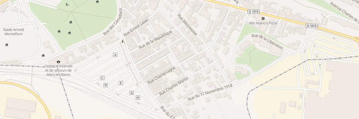 Plan du 40 Rue Charlemagne à Mers-les-Bains