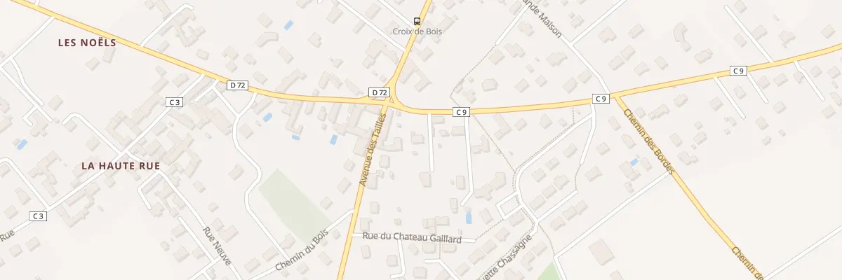 Plan du 6 Rue du Petit Chambord à Vineuil
