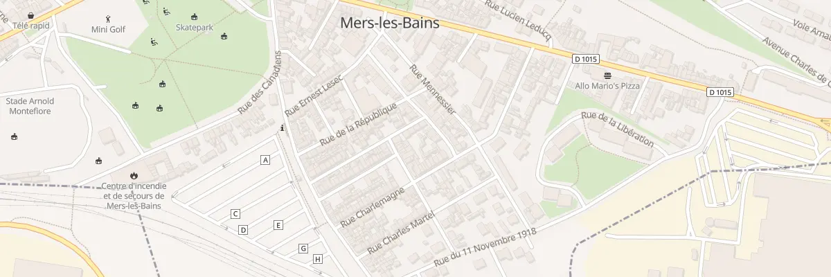 Plan du 3 Rue Charles Lebeuf à Mers-les-Bains