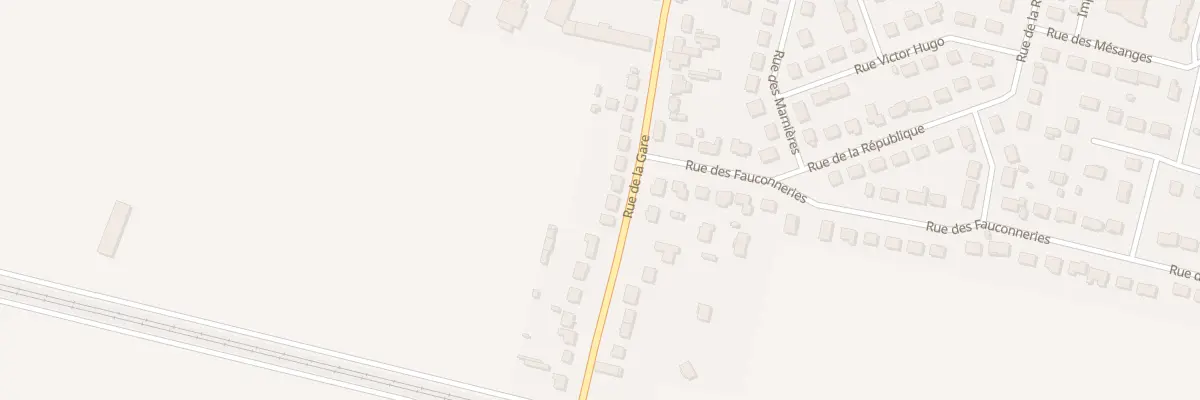 Plan du 28 Rue de la Gare à Amilly