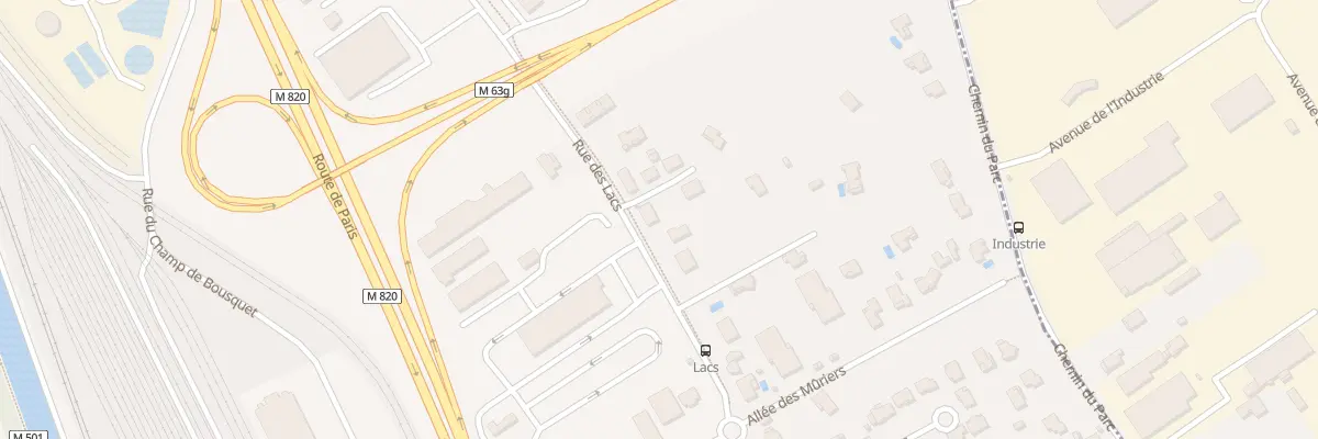 Plan du 66B Rue des Lacs à Lespinasse