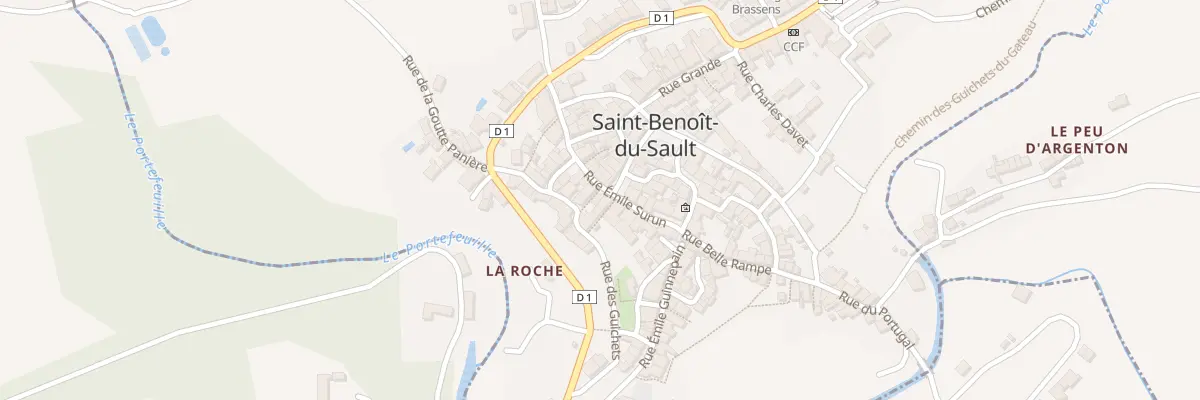 Plan du 5150 Pl de la République à Saint-Benoît-du-Sault