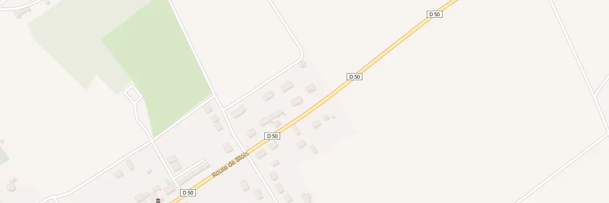 Plan du 2B Rte de Blois à Mulsans