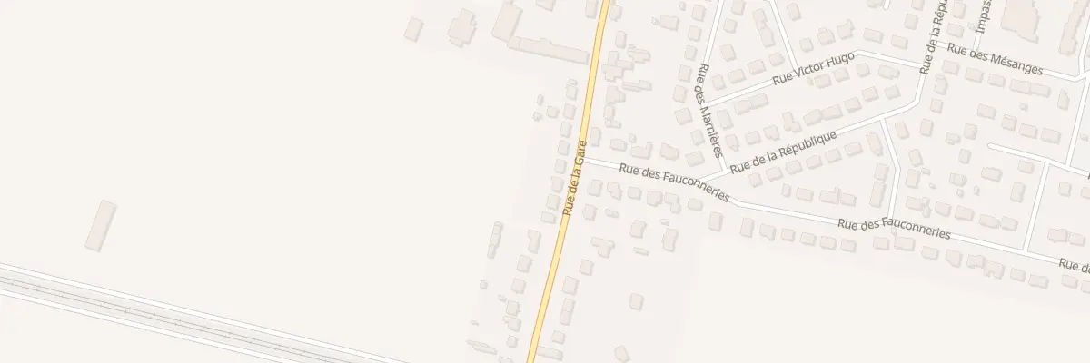 Plan du 26 Rue de la Gare à Amilly