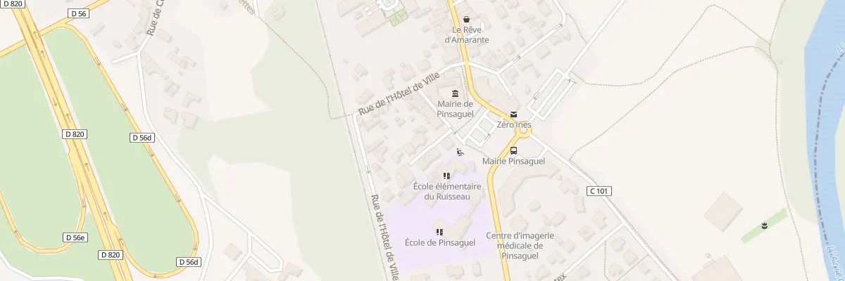 Plan du 14B Rue du Ruisseau à Pinsaguel