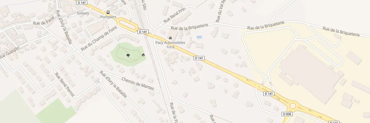Plan du 112 Rue Edouard Isambard à Pacy-sur-Eure