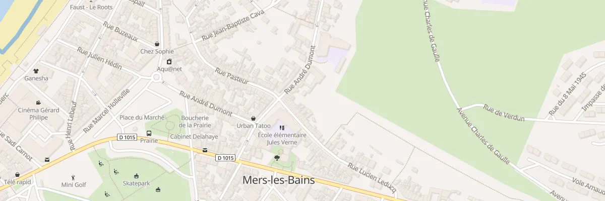 Plan du 44 Rue André Dumont à Mers-les-Bains
