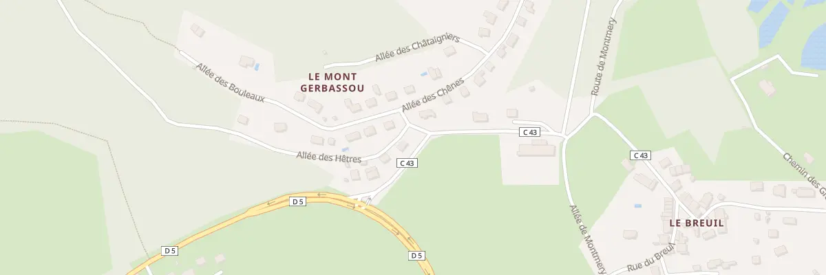 Plan du 5 Rue Theodore Haviland à Ambazac