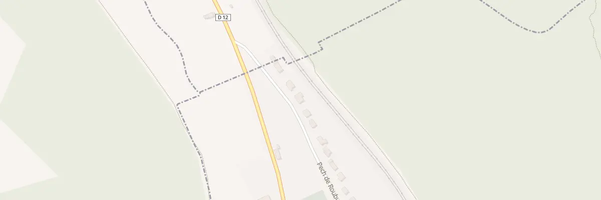 Plan du 5101A Pech de Rouby à Calamane