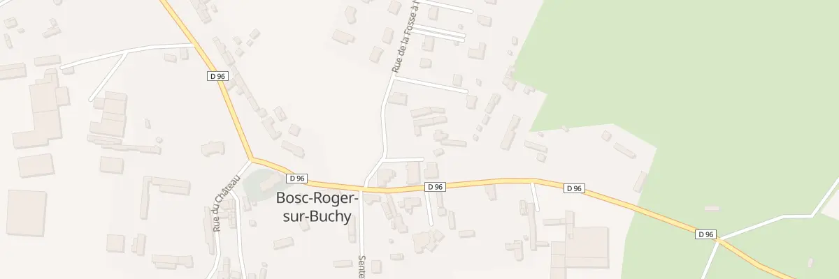 Plan du 9 Pl de la Mairie Bosc Roger à Buchy