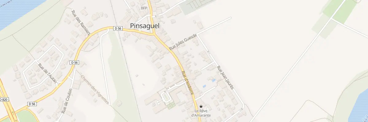 Plan du 43 Rue d’Andorre à Pinsaguel