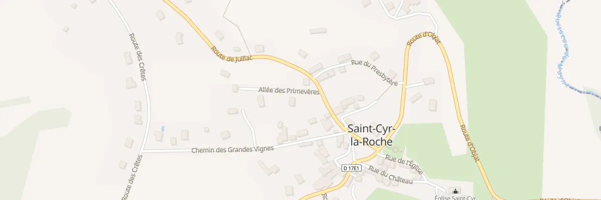 Plan du 1 All Des Primevères à Saint-Cyr-la-Roche
