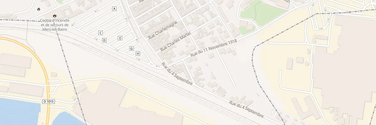 Plan du 9 Rue du 11 Novembre 1918 à Mers-les-Bains