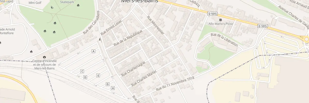 Plan du 36 Rue Charlemagne à Mers-les-Bains