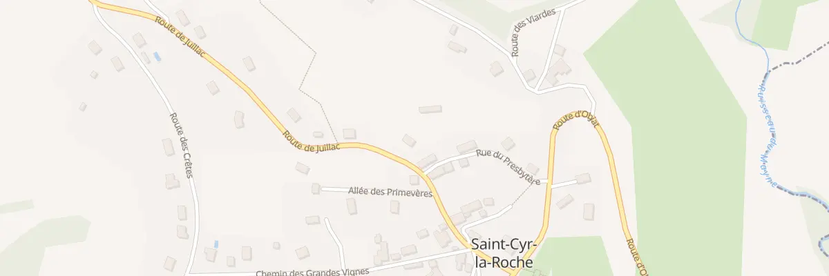 Plan du 10 Rte De Juillac à Saint-Cyr-la-Roche
