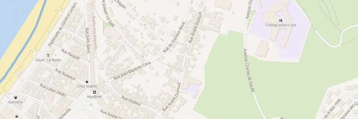 Plan du 93 Rue André Dumont à Mers-les-Bains