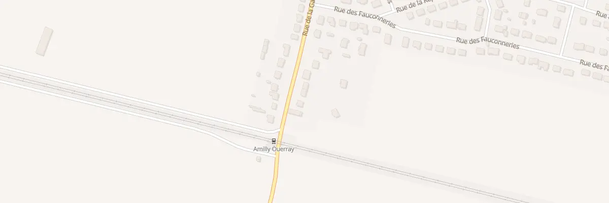Plan du 41 Rue de la Gare à Amilly