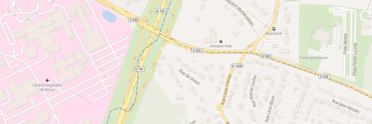 Plan du 46 Rue de Dreux à Luray